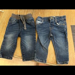 2 Pair of Baby Denim (Zara Baby + Tucker and Tate)